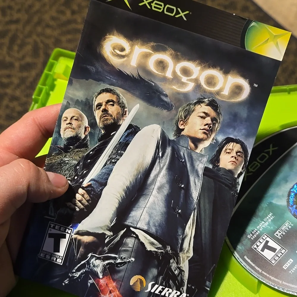 Eragon Video Game Xbox Book Included